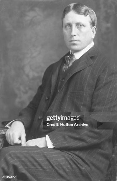 American newspaper magnate and politician, William Randolph Hearst .
