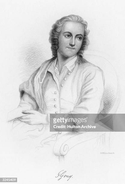 Thomas Gray . English poet. He met Horace Walpole at Eton 1739, toured Europe together, professor of Modern History, Cambridge 1768, refused the...