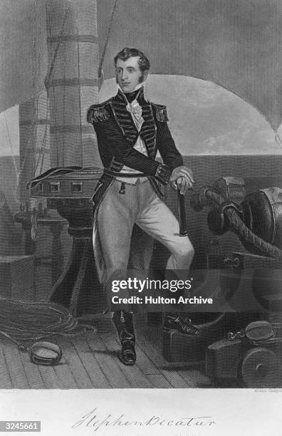 Stephen Decatur 1815 22 Tripolitan War Stock Photos, High-Res Pictures, and Images - Getty ...