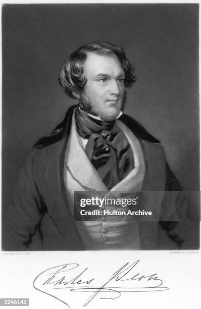 Irish novelist Charles James Lever, , practised medicine and published novels 1837-45, settled in Florence, Italy 1850, British consul at Spetsai...