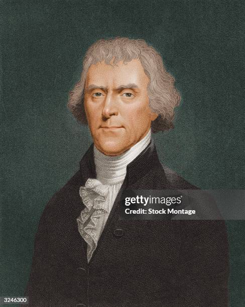 Thomas Jefferson , third president of the United States of America.