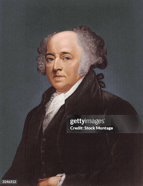 John Adams second president of the United States of America.