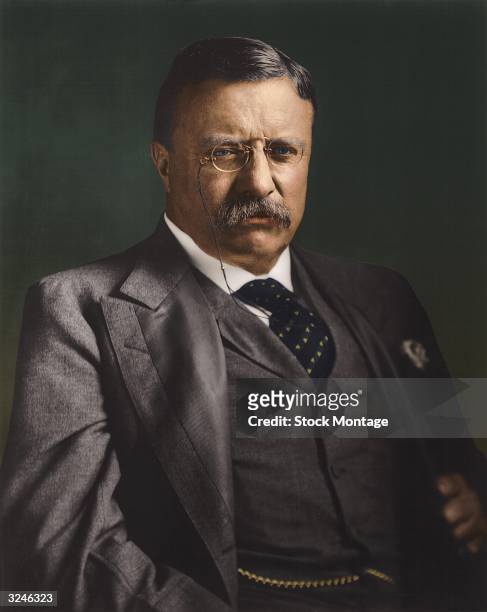 Theodore Roosevelt , twenty-sixth president of the United States of America.