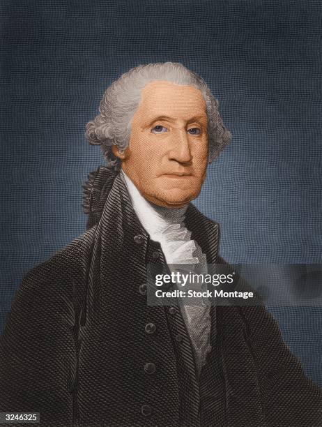 George Washington , first president of the United States of America.
