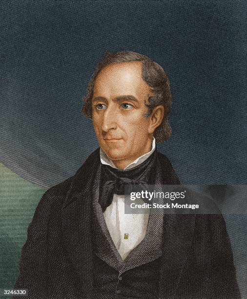 John Tyler , tenth president of the United States of America.