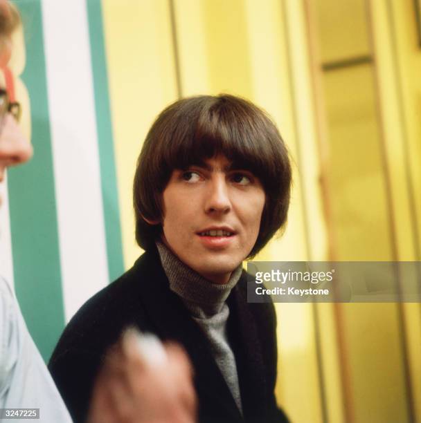 George Harrison of the Beatles.