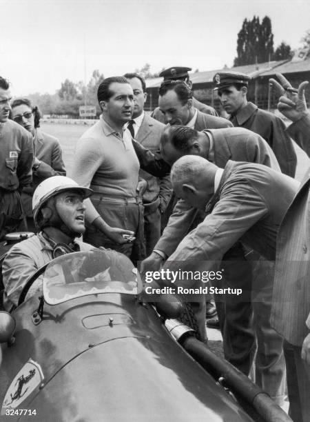Farina Racing Driver 170 Monza 1953 Photos & High Res Pictures - Getty Images