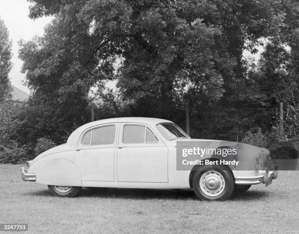 The 2.4 litre Jaguar Saloon. Original Publication: Picture Post - 8111 - New Cars Without Tears - pub. 1955