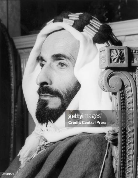 Sheikh Shakbut bin Sultan al Nahyan , ruler of Abu Dhabi until he was replaced by his younger brother Sheikh Zayed.