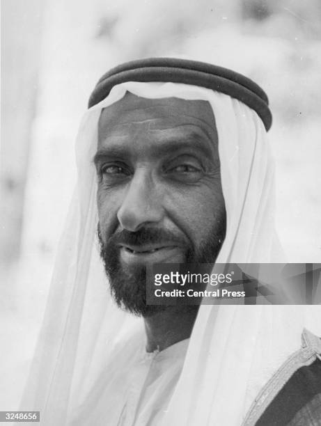 Sheikh Zayed bin Sultan al-Nahayan, ruler of Abu Dhabi and successor to his elder brother Sheikh Shakbut.