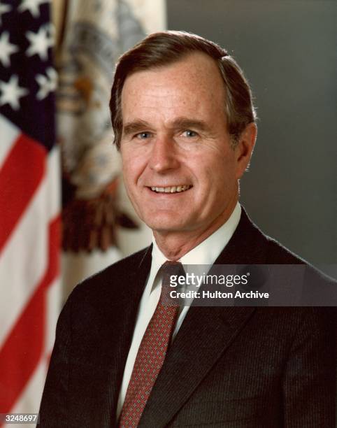 Forty-First president of the United States George Bush .