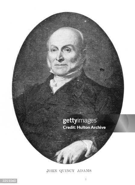 John Quincy Adams , the 6th President of the United States of America . He was the eldest son of President John Adams and was born in Quincy, Mass....