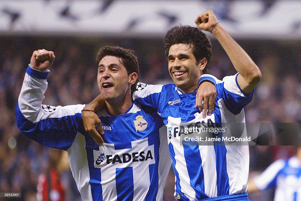 Deportivo La Coruna v AC Milan