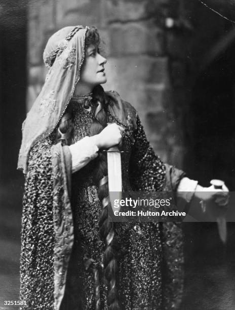 English actress Ellen Terry as Lady Macbeth.