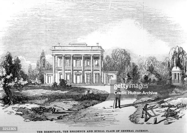 'The Hermitage', the house where General Andrew Jackson , the 7th President of the United States of America lived, and is buried.