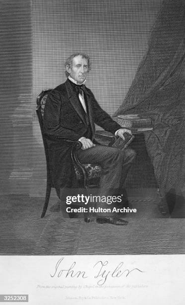 John Tyler , the 10th President of the United States of America , he succeeded William Henry who died after one month in office. His government...