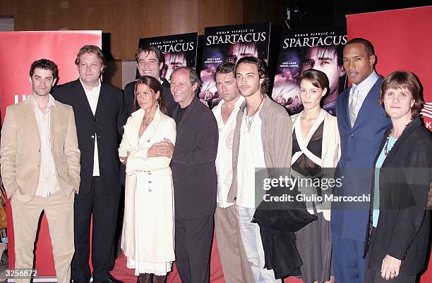 James Frain, Paul Kynman, Goran Visnjic, Rhona Mitra, Robert Dornhelm, Angus MacFadyen, Jack Huston, Georgina Rylance, Henry Simmons and Laurette...