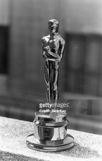 Hollywood's most prestigious award - the Oscar, given to film stars whose performances have been judged by their peers and the Academy in Hollywood...