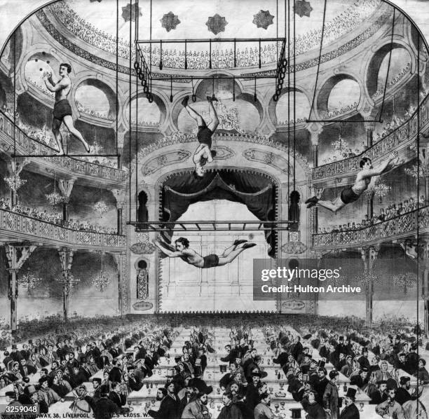 High Risk Acrobats 58 Vaudeville Acrobatic Acts Stock Photos, High-Res Pictures, and ...