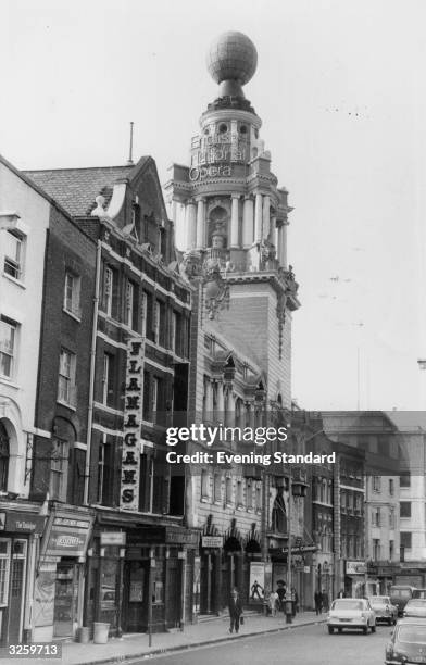 Flanagan's Restaurant in St Martin's Lane, London, next to the London Coliseum, home of the English National Opera.