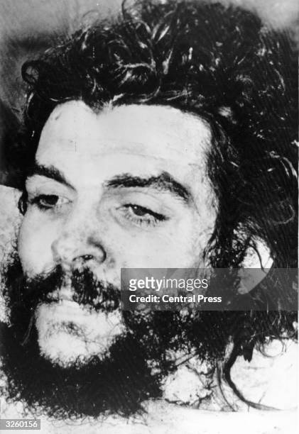 Ernesto 'Che' Guevara Argentinian communist revolutionary leader, shortly after death.