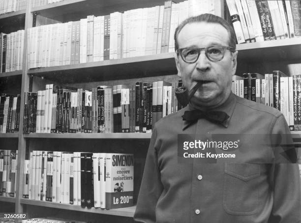 Author Geoges Simenon anticipates his 70th birthday at his villa in Epalinges, Switzerland, with the announcement that after it he wishes never to...