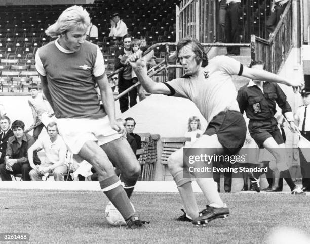 David Price of Arsenal in action against Wolverhampton Wanderers.