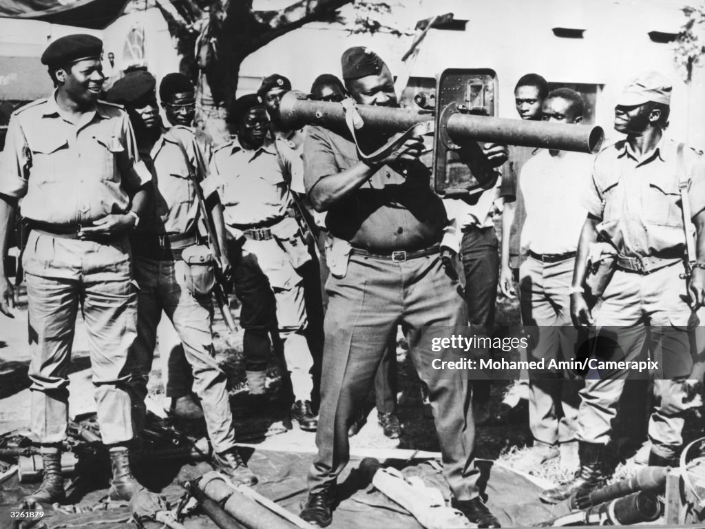 Idi Amin At The Front