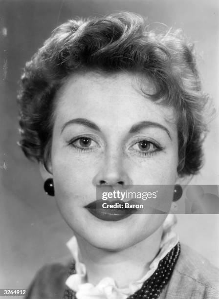 Hazel Court, the British film actress. She retired from the creen in 1964 following her marriage to actor Don Taylor.