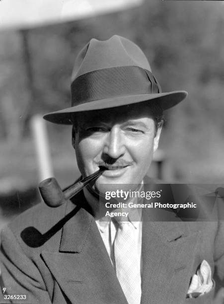 Film actor Edmund Lowe , who retired following the death of his second wife Lilyan Tashman then returned to the screen with a starring role in 'Gift...