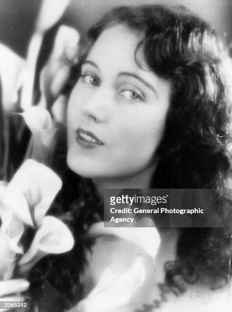 Fay Wray, the American actress who starred in 'King Kong' in 1933 after playing the lead in Erich von Stroheim's 'The Wedding March' in 1928.