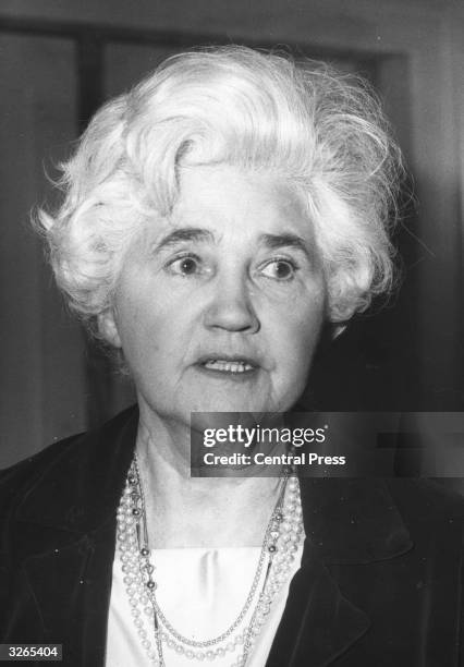 Baroness Lee of Ashridge, Jennie Lee, the widow of Aneurin Bevan, , Labour politician who helped set up The Open University.