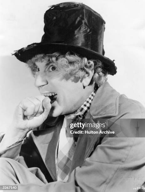 Adolph 'Harpo' Marx as he appears in 'At The Circus' directed by Edward Buzzell and produced by MGM.