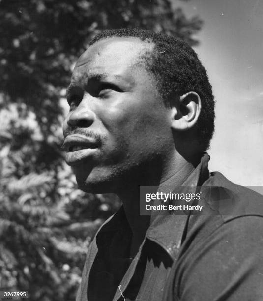 Seretse Khama , Chief Designate of the Bamangwato, whose marriage to Ruth Williams provoked a crisis for the country. He became the first Prime...