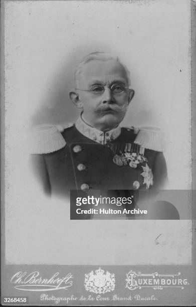 Grand Duke Adolf of Luxembourg.