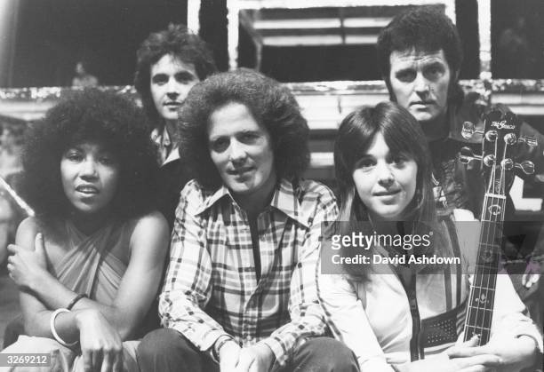 Some of the pop stars featured on the first programme in a new London Weekend Television pop series called 'Supersonic', directed by Mike Mansfield....