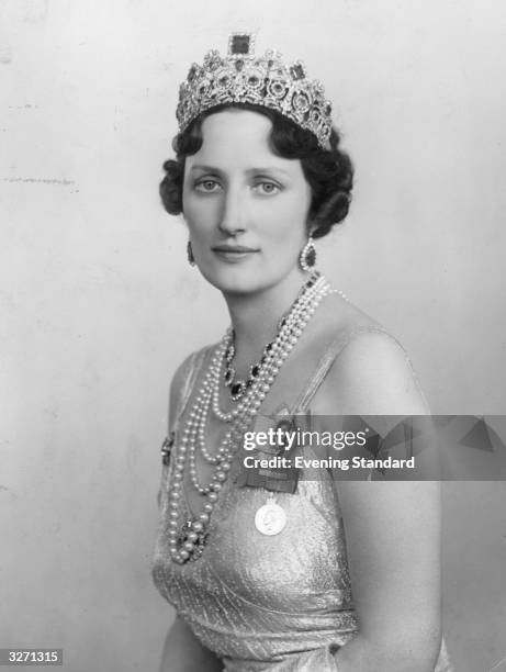 The Crown Princess of Norway, wife of Crown Prince Olaf, son of the King of Norway. The Princess, a visitor to London, was before her marriage...