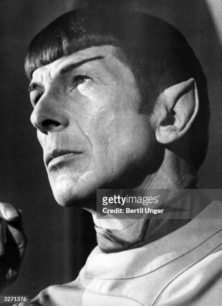 Actor Leonard Nimoy as Mr Spock from the film 'Star Trek - The Motion Picture', 1979.