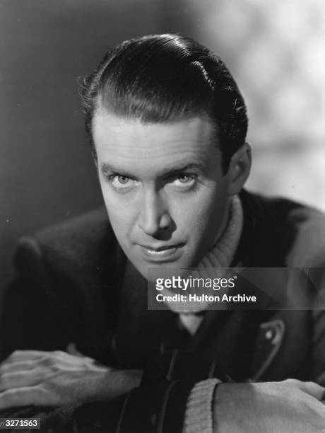 American actor James Stewart plays a German who opposes the Nazis in the melodrama 'The Mortal Storm', the story of a German family torn apart by...