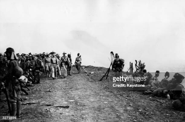 The Japanese, after their victory at Bataan, showed no mercy to the prisoners of war secured after their victory. They marched their prisoners into...