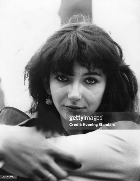 English singer-songwriter and musician Kate Bush, 21st February 1978.