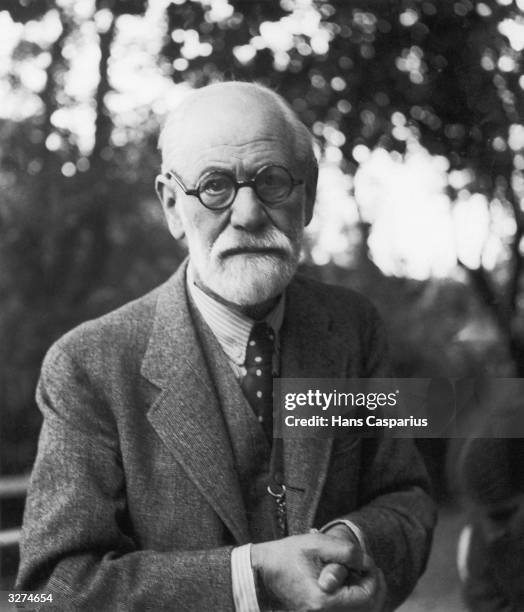 Sigmund Freud the neurologist and founder of psychoanalysis.