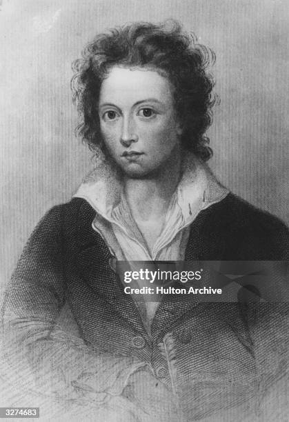 Percy Bysshe Shelley the English Romantic poet who died in a drowning accident.