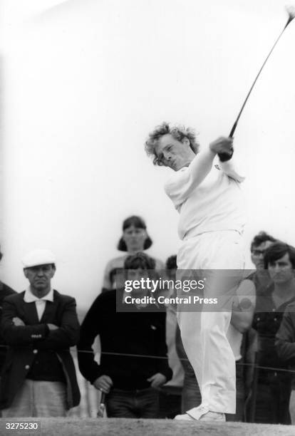 Bernhard Langer German Golfer at the British Open Golf Championships held in Sandwich, Kent.