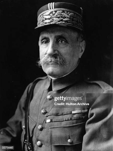 Marshal Ferdinand Foch, French delegate to Paris Conference of 1919.