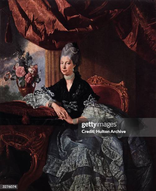 Charlotte Sophia of Mecklenberg-Strelitz , Queen consort of George III from 1761.