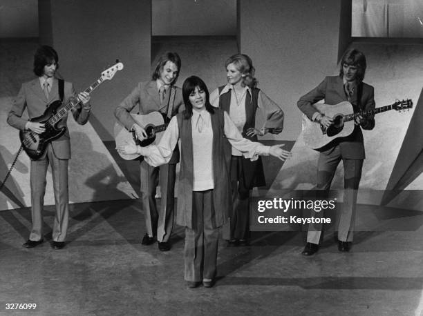 The New Seekers pop group, chosen to represent Great Britain in the Eurovision Song Contest.