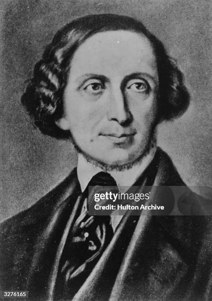 Hans Christian Andersen , Danish poet and fairy tale writer.