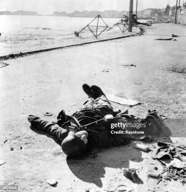 Dead Nazis One of the few Germans who took up arms against the invading Fifth ...