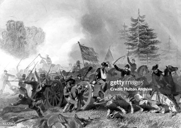 The US Civil War's Battle of Fair Oaks.
